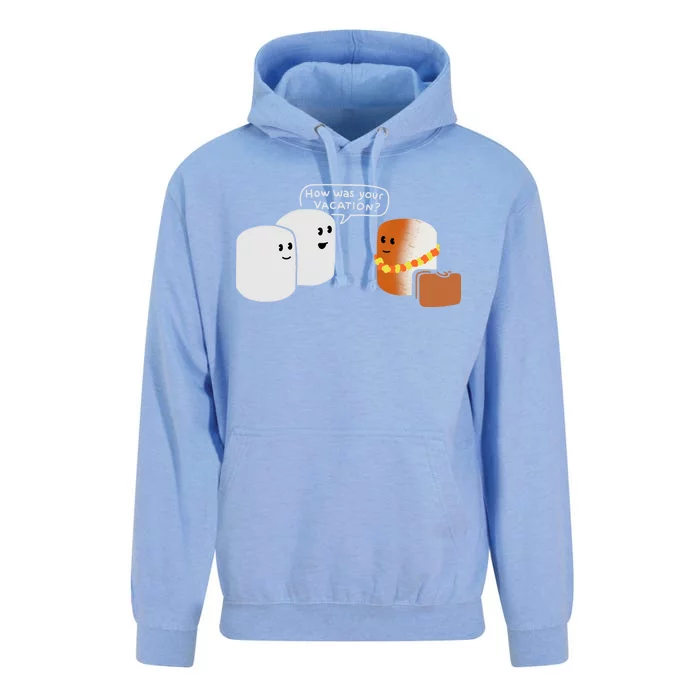 Vacation Marshmallow Unisex Surf Hoodie