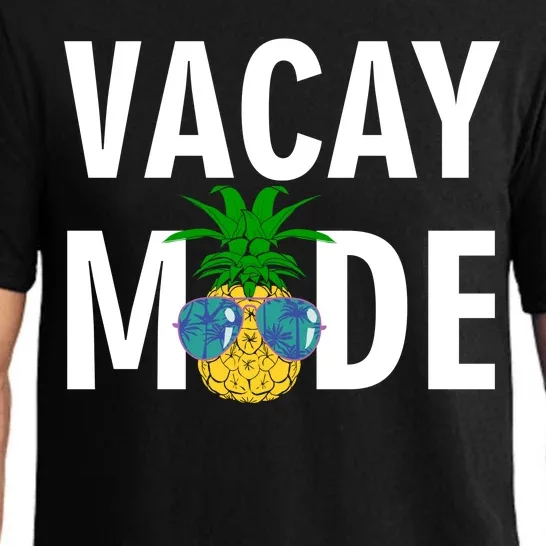 Vacay Mode Cool Pineapple Shades Pajama Set