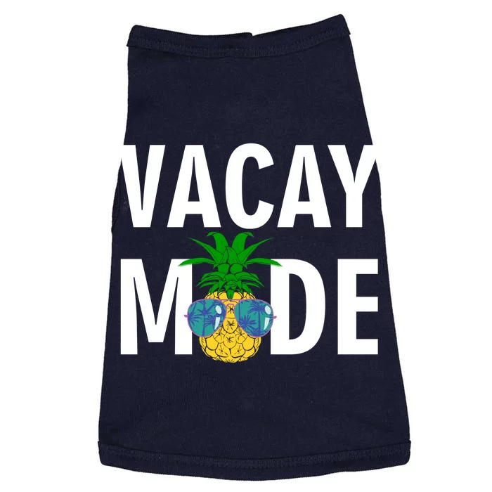 Vacay Mode Cool Pineapple Shades Doggie Tank