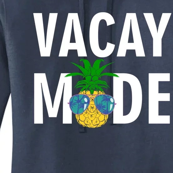 Vacay Mode Cool Pineapple Shades Women's Pullover Hoodie