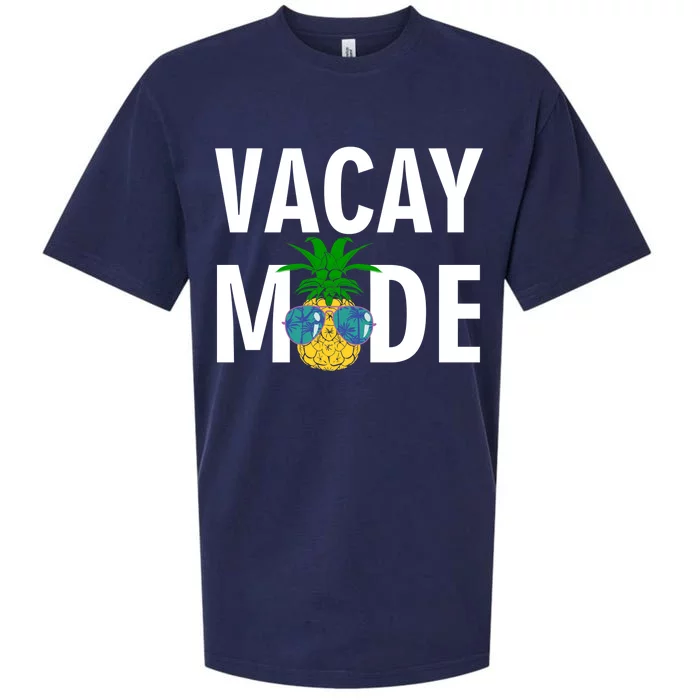 Vacay Mode Cool Pineapple Shades Sueded Cloud Jersey T-Shirt