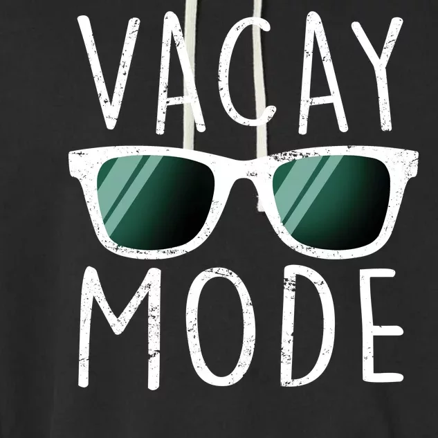 Vacay Mode Cool Shades Garment-Dyed Fleece Hoodie