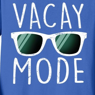 Vacay Mode Cool Shades Kids Long Sleeve Shirt