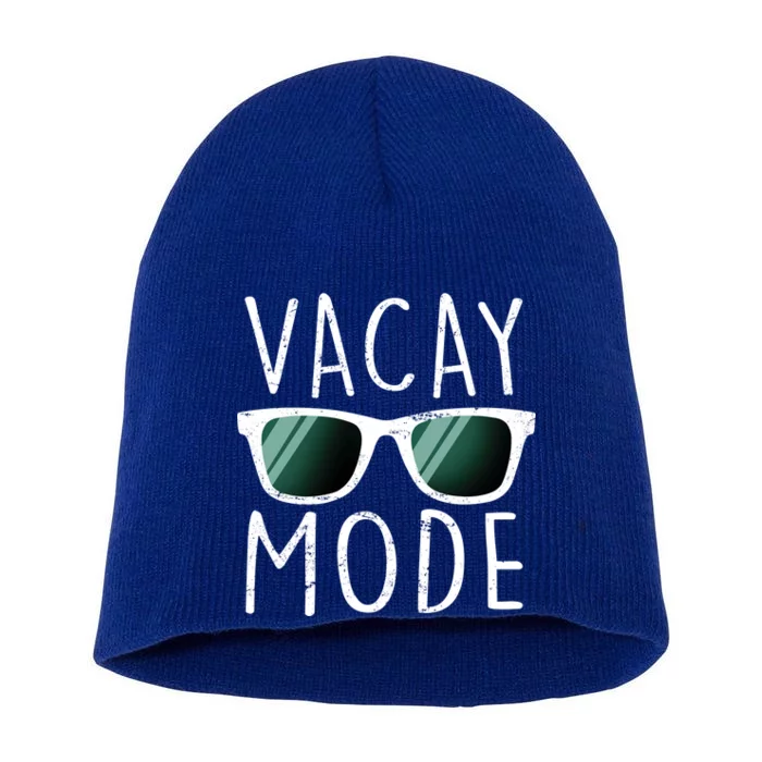 Vacay Mode Cool Shades Short Acrylic Beanie