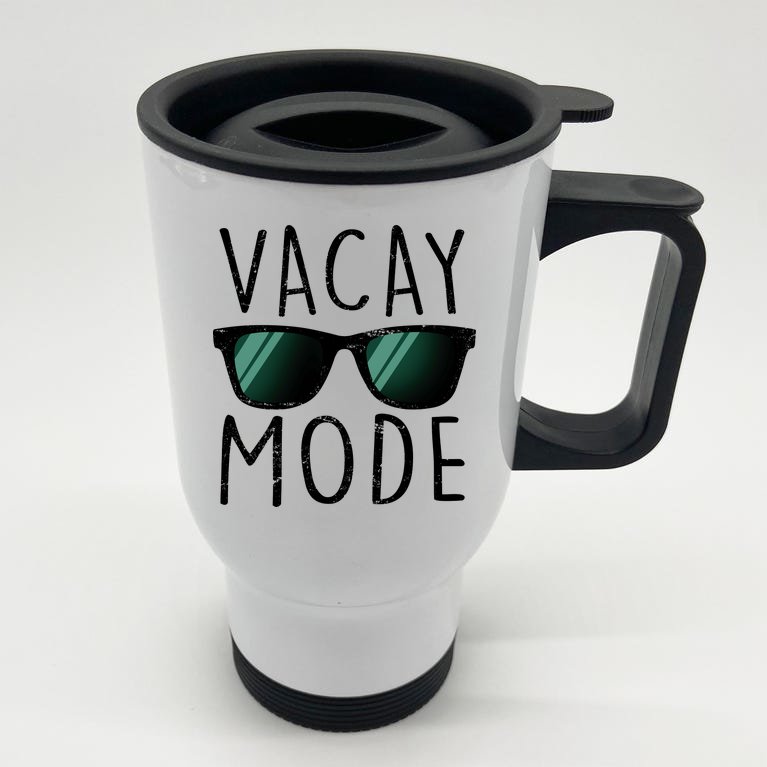 Vacay Mode Cool Shades Stainless Steel Travel Mug