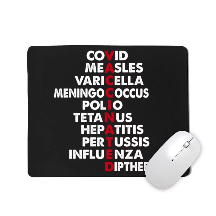 Vaccinated Mousepad