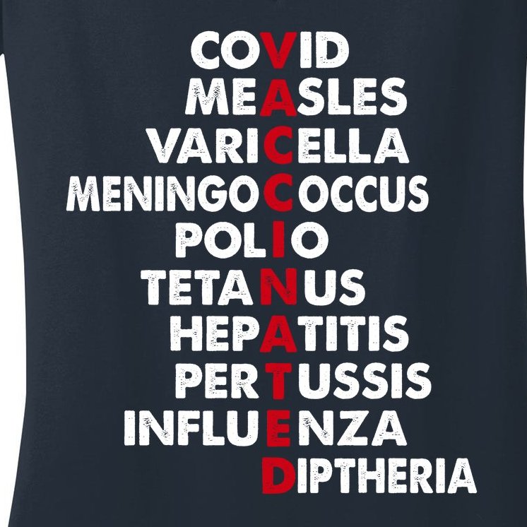 Vaccinated & Intoxicated Pinata Women's V-Neck T-Shirt