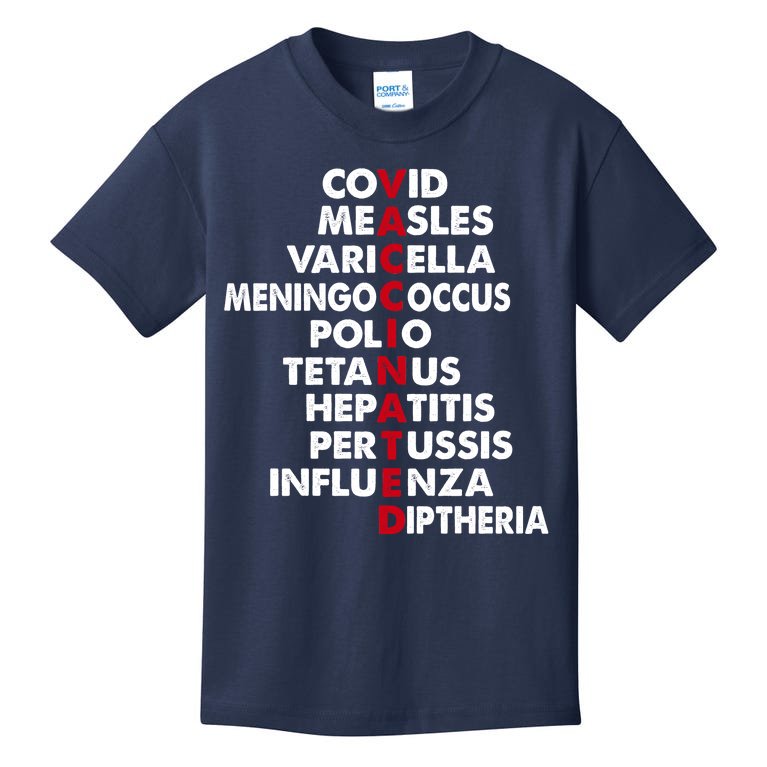 Vaccinated & Intoxicated Pinata Kids T-Shirt