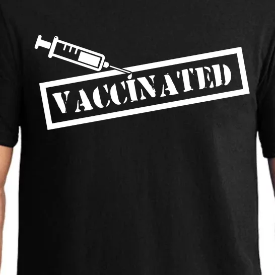 Vaccinated Label Pajama Set