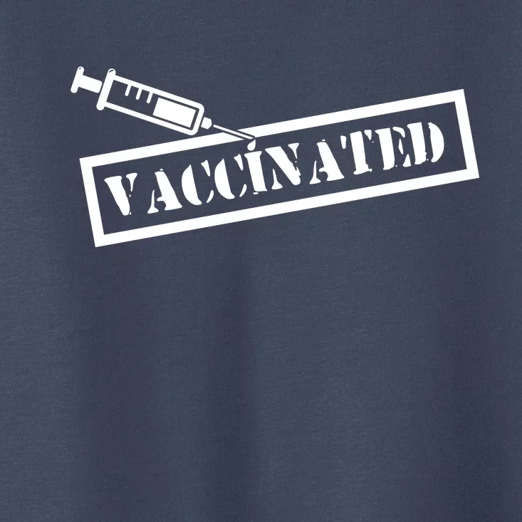 Vaccinated Label Toddler T-Shirt