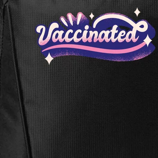 Vaccinated Sparkle City Backpack