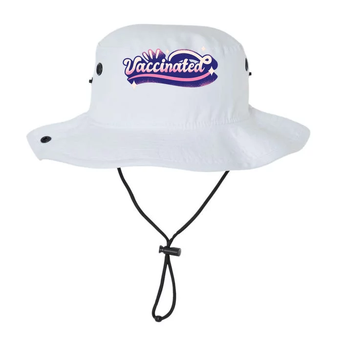 Vaccinated Sparkle Legacy Cool Fit Booney Bucket Hat