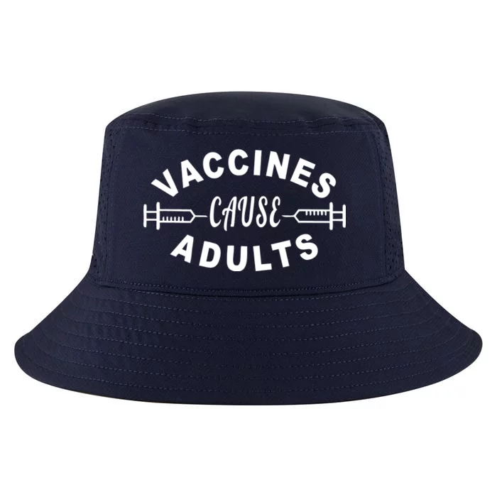 Vaccines Cause Adults Cool Comfort Performance Bucket Hat