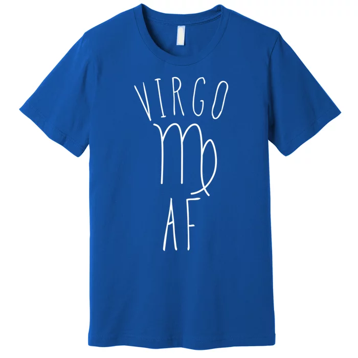 Virgo Af Doodle Style / Funny Virgo Horoscope And Astrology Funny Gift Premium T-Shirt