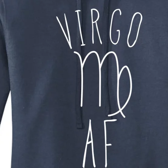 Virgo Af Doodle Style / Funny Virgo Horoscope And Astrology Funny Gift Women's Pullover Hoodie