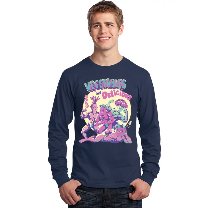 Vegetables Are Delicious Long Sleeve Shirt