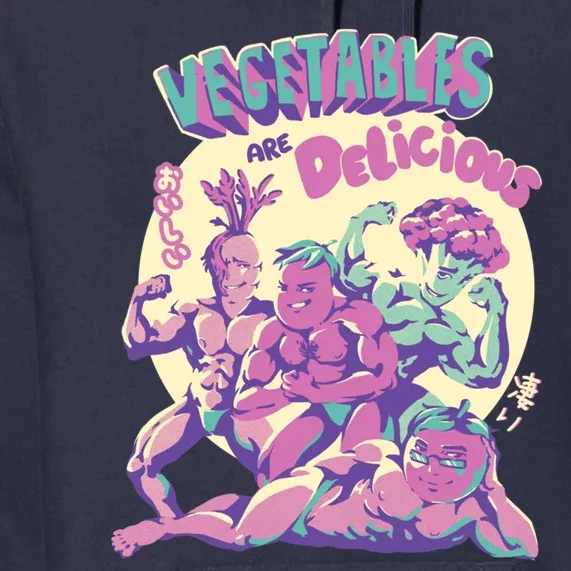 Vegetables Are Delicious Premium Hoodie