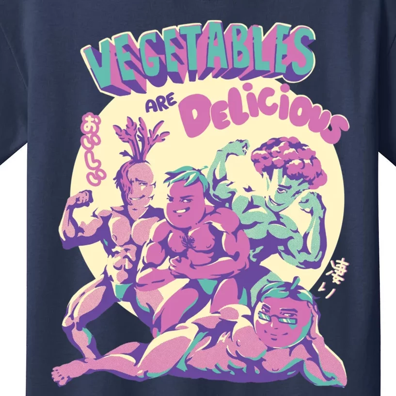 Vegetables Are Delicious Kids T-Shirt