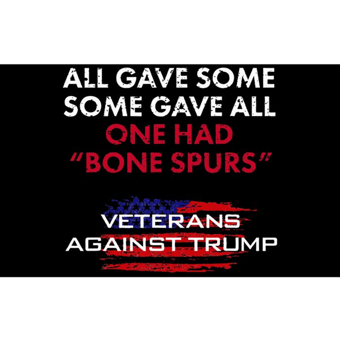 Veterans Antitrump Draft Dodger Bone Spurs For Vets Bumper Sticker