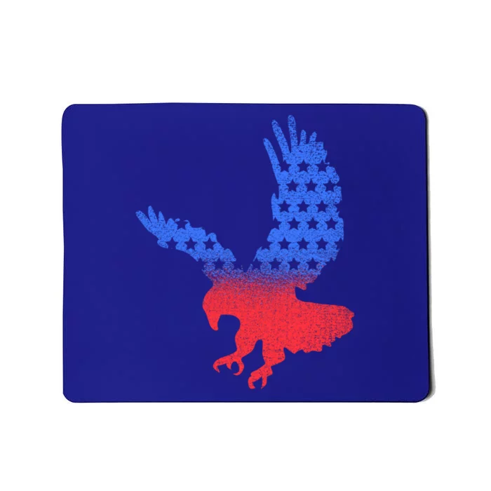 Vintage American Eagle Usa Patriotic Flag Cute Gift Sweater Mousepad