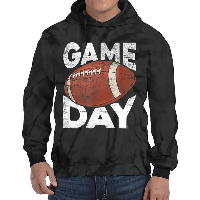 Vintage American Football Game Sports Lover TShirt Tie Dye Hoodie