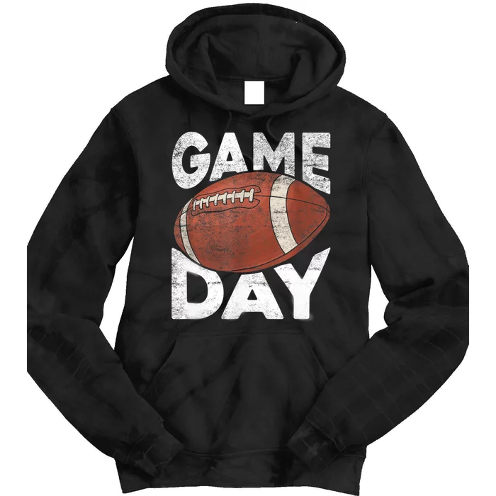 Vintage American Football Game Sports Lover TShirt Tie Dye Hoodie