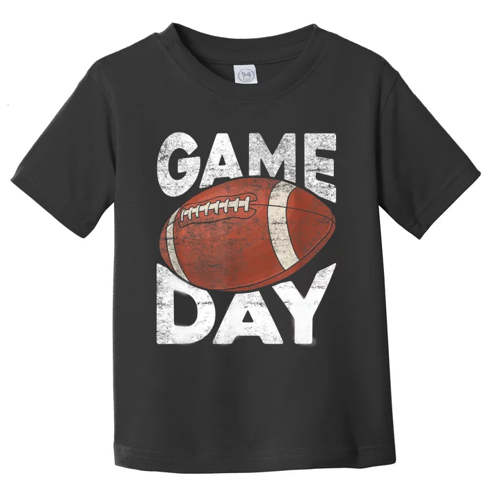 Vintage American Football Game Sports Lover TShirt Toddler T-Shirt