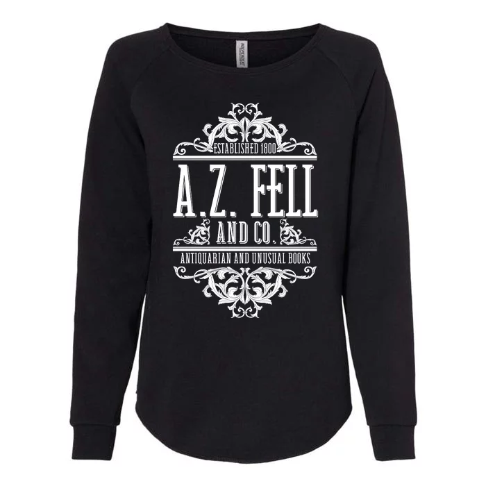 Vintage Az Fell And Co Antiquarian And Unusual Books Womens California Wash Sweatshirt