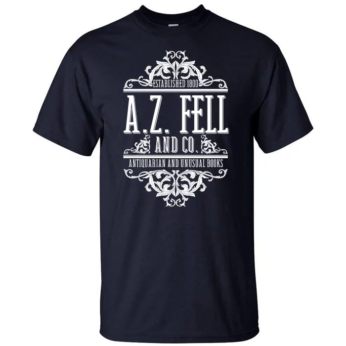 Vintage Az Fell And Co Antiquarian And Unusual Books Tall T-Shirt