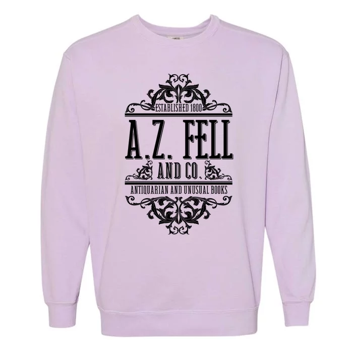 Vintage Az Fell And Co Antiquarian And Unusual Books Garment-Dyed Sweatshirt