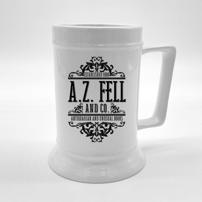 Vintage Az Fell And Co Antiquarian And Unusual Books Front & Back Beer Stein