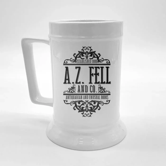 Vintage Az Fell And Co Antiquarian And Unusual Books Front & Back Beer Stein