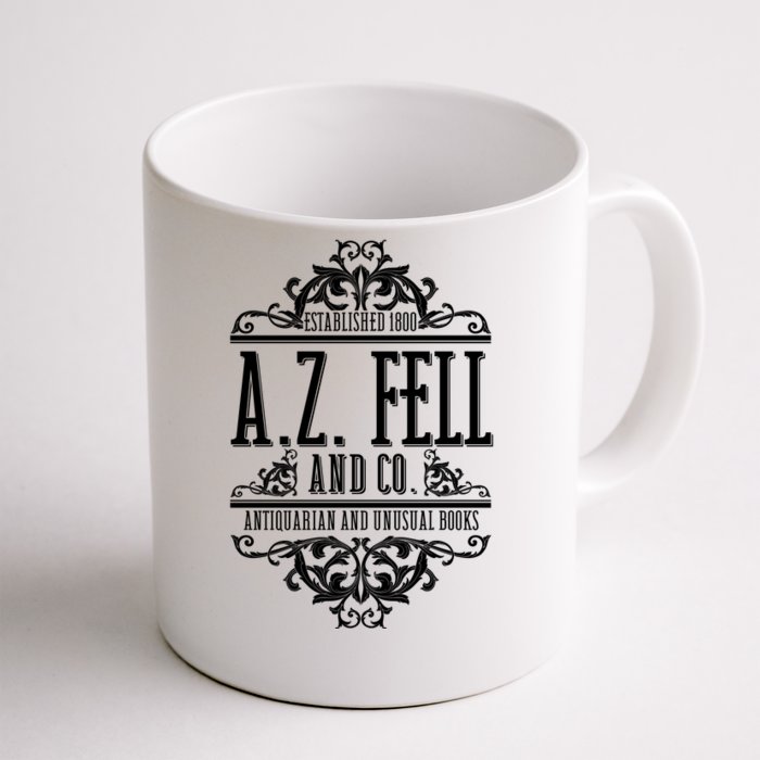 Vintage Az Fell And Co Antiquarian And Unusual Books Front & Back Coffee Mug