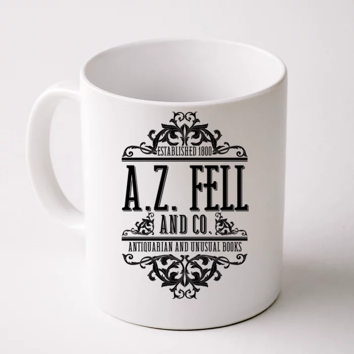 Vintage Az Fell And Co Antiquarian And Unusual Books Front & Back Coffee Mug