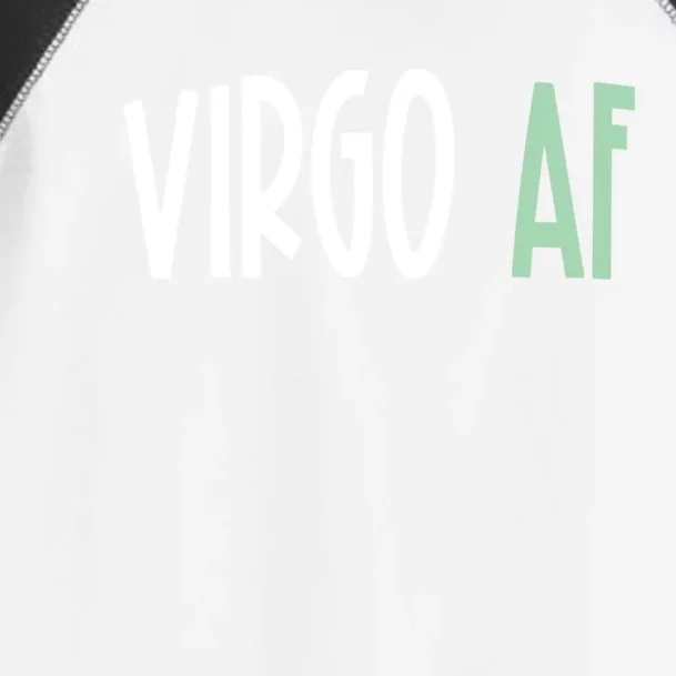 Virgo Af Funny Zodiac Birthday Gift Toddler Fine Jersey T-Shirt