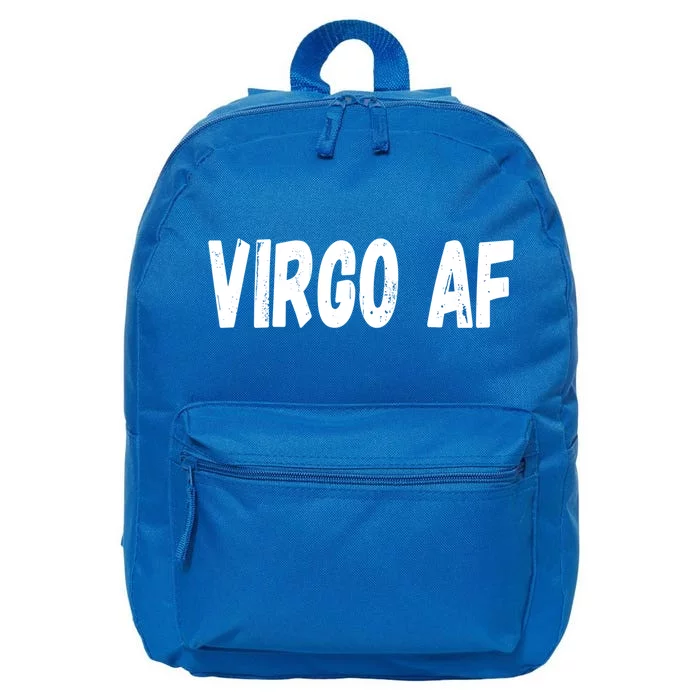 Virgo As Fuck Zodiac Virgo Af Cool Gift 16 in Basic Backpack