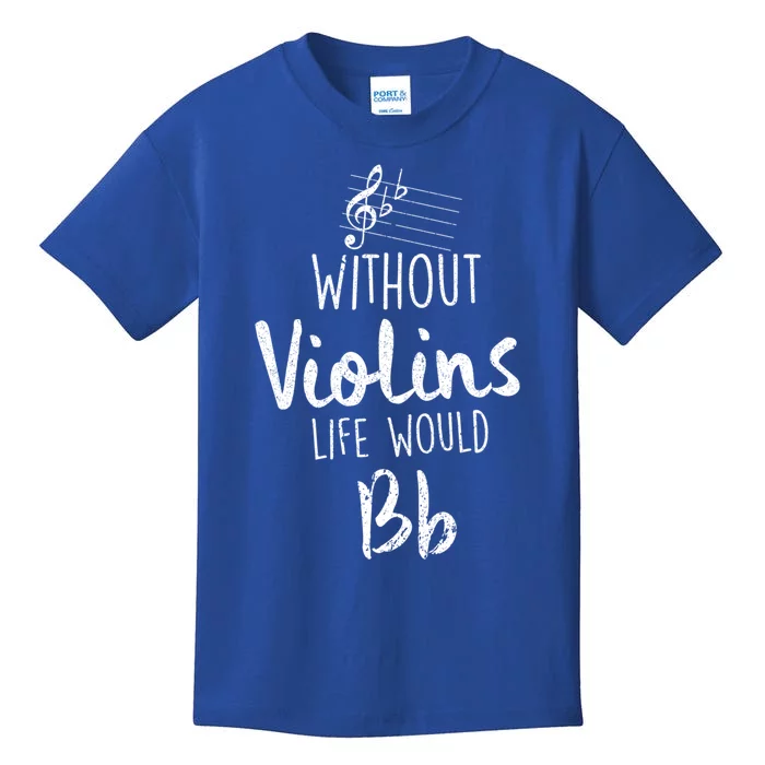 Violin Accessories For A Violinist Cute Gift Kids T-Shirt