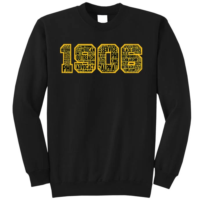 Vintage African Fraternity Symbolic Gesture 1906 Tall Sweatshirt