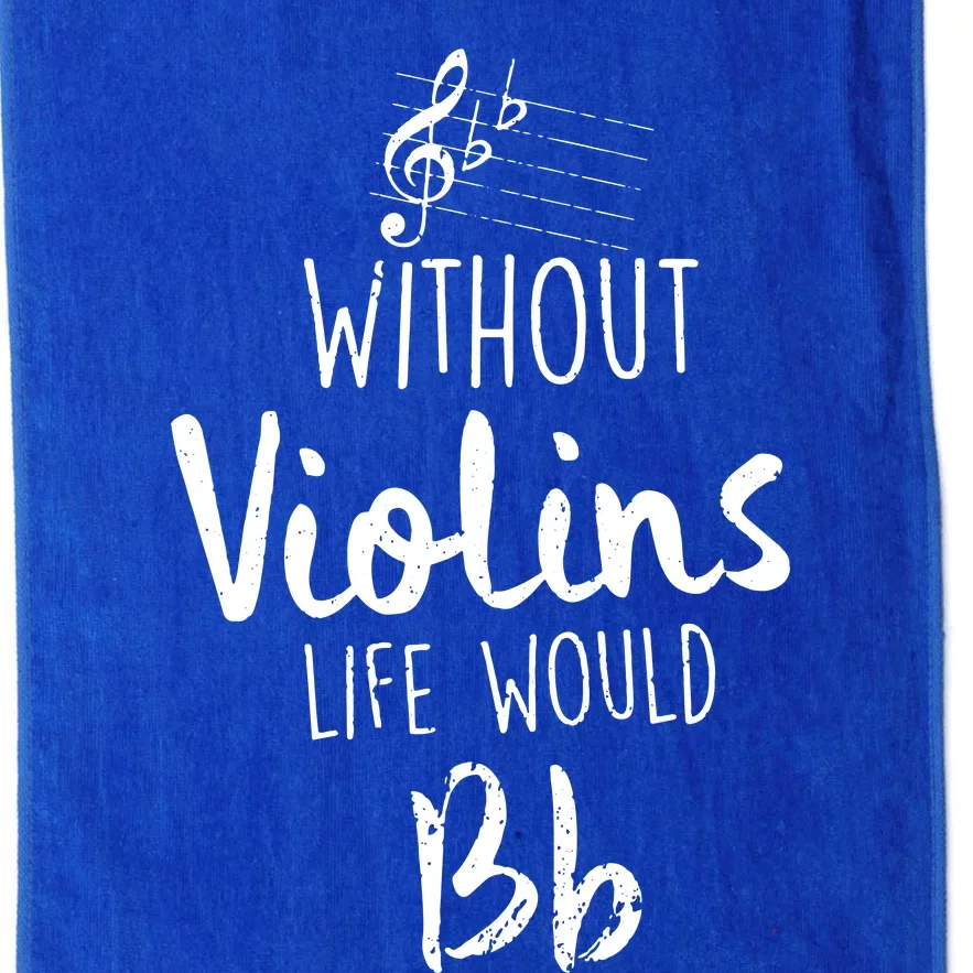 Violin Accessories For A Violinist Platinum Collection Golf Towel