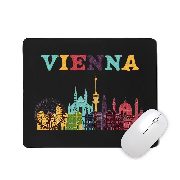 Vienna Austria Family Austrian Vacation Europian Trip Mousepad