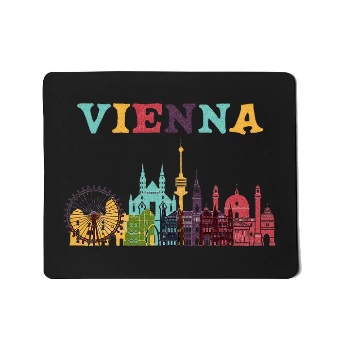 Vienna Austria Family Austrian Vacation Europian Trip Mousepad