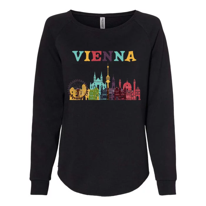 Vienna Austria Family Austrian Vacation Europian Trip Womens California Wash Sweatshirt