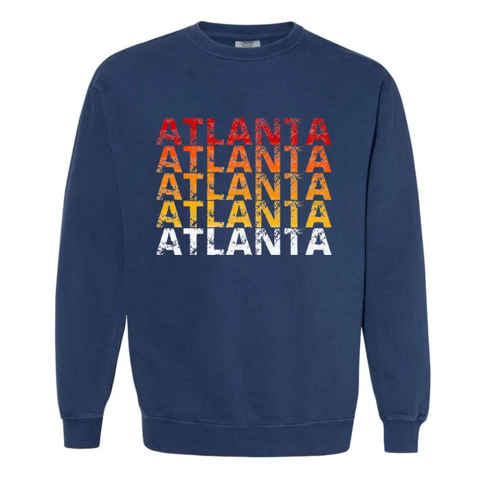 Vintage Atlanta Georgia Garment-Dyed Sweatshirt