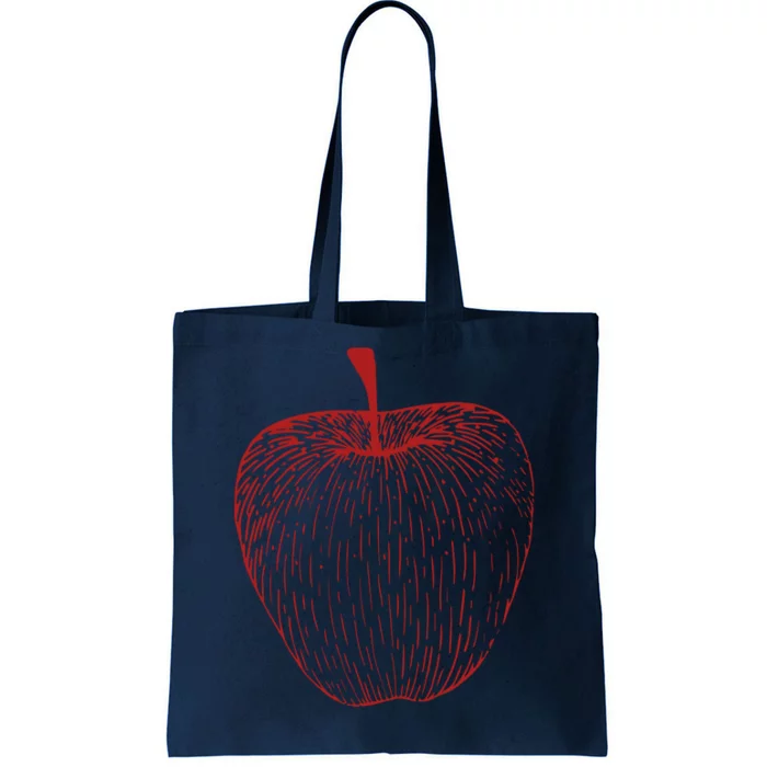 Vintage Apple Gift For Apple Lover Tote Bag