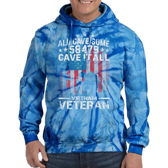 Vietnam All Gave Some Some Gave All Gift Tie Dye Hoodie