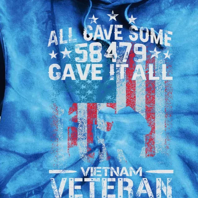 Vietnam All Gave Some Some Gave All Gift Tie Dye Hoodie