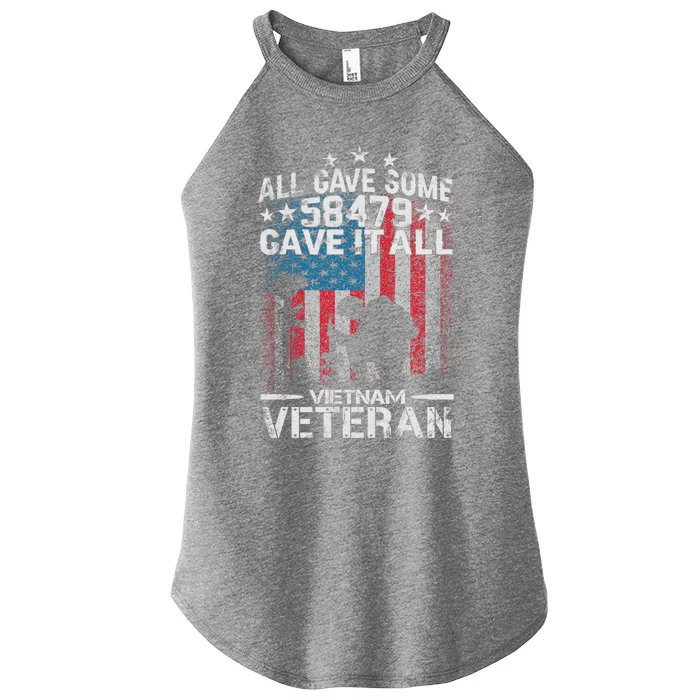 Vietnam All Gave Some Some Gave All Gift Women’s Perfect Tri Rocker Tank