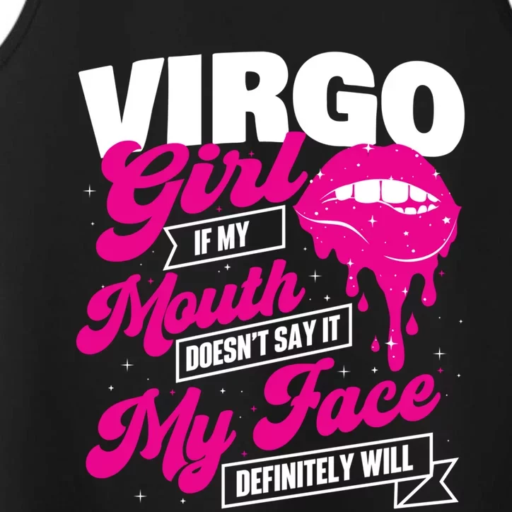 Virgo Astrology Horoscope Symbol Zodiac Sign Gift Performance Tank