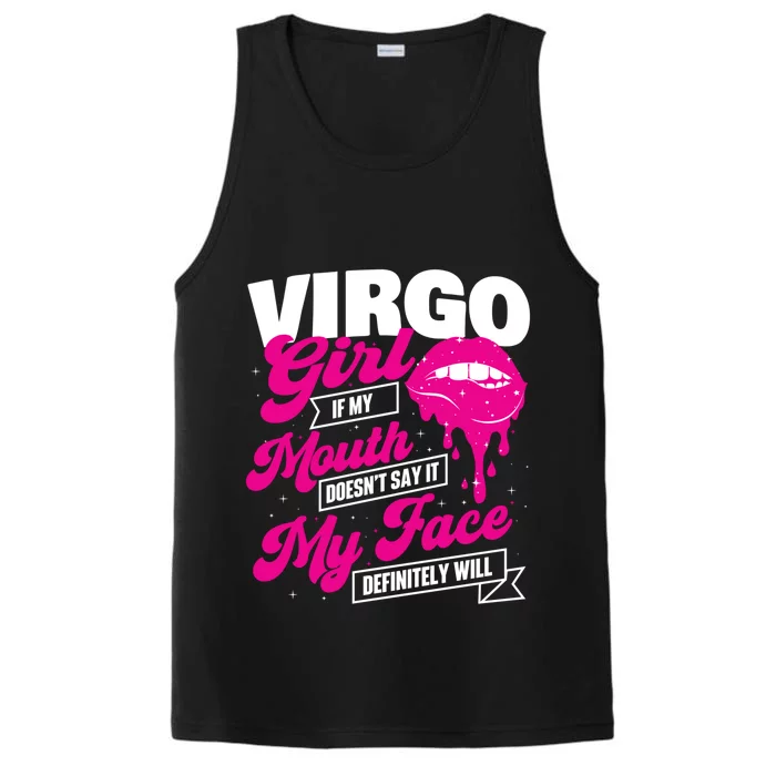 Virgo Astrology Horoscope Symbol Zodiac Sign Gift Performance Tank