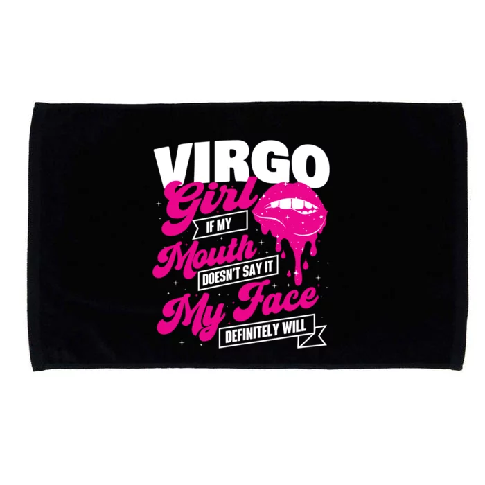 Virgo Astrology Horoscope Symbol Zodiac Sign Gift Microfiber Hand Towel